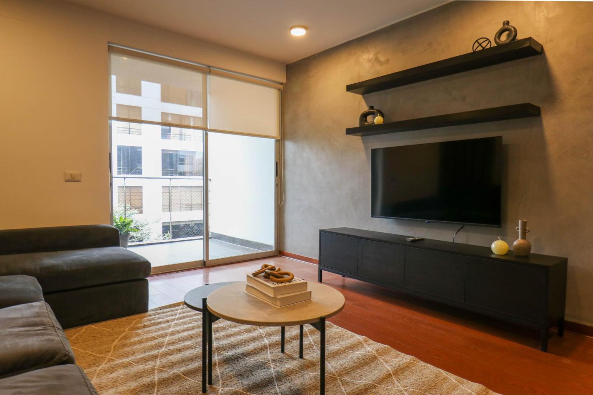 Elegant 2br With Fantastic View In Miraflores Apartment *