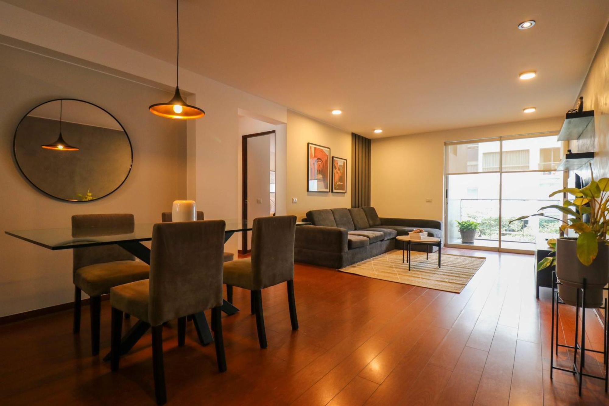 Elegant 2br With Fantastic View In Miraflores Apartment *