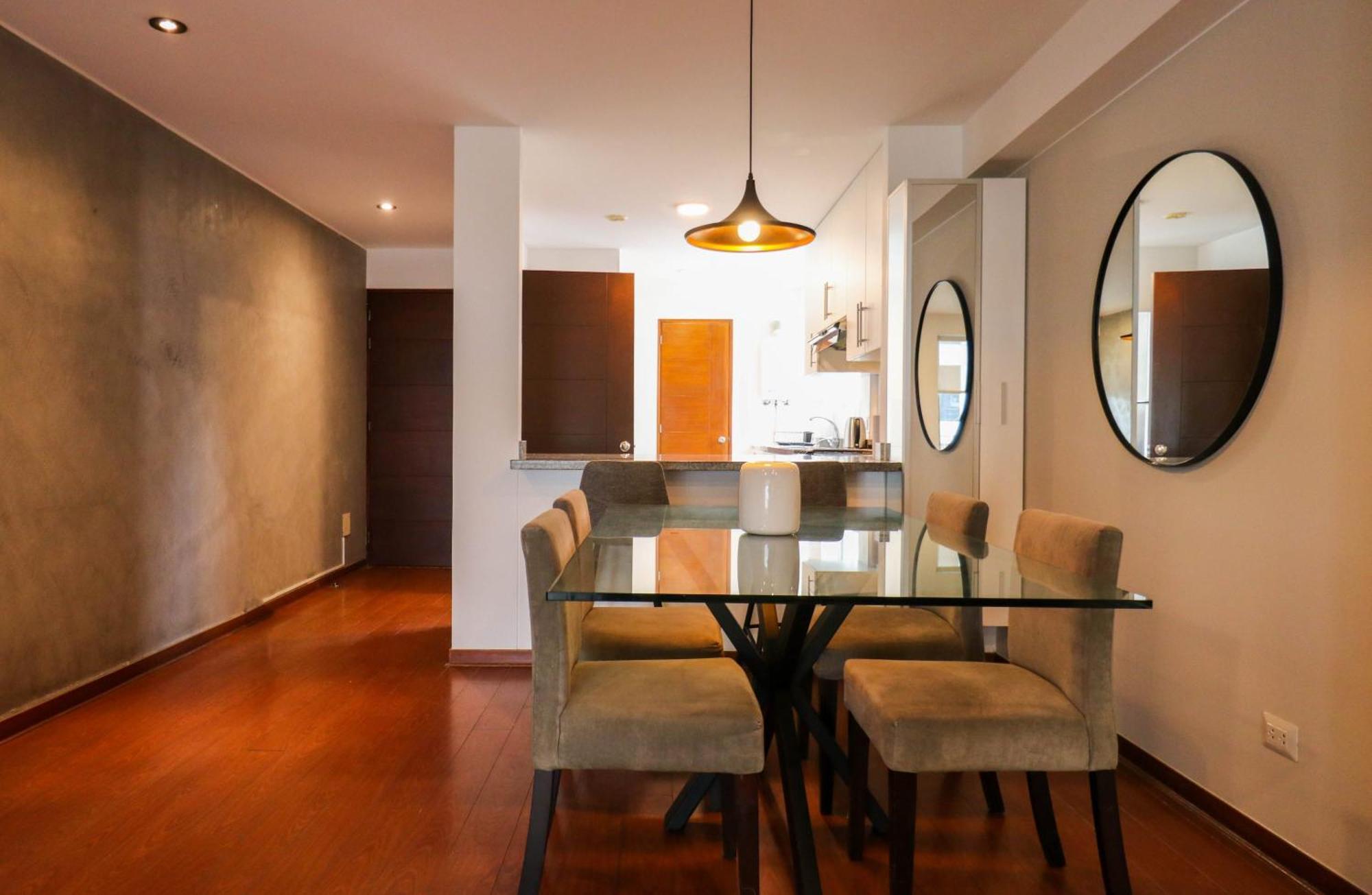 Elegant 2br With Fantastic View In Miraflores *